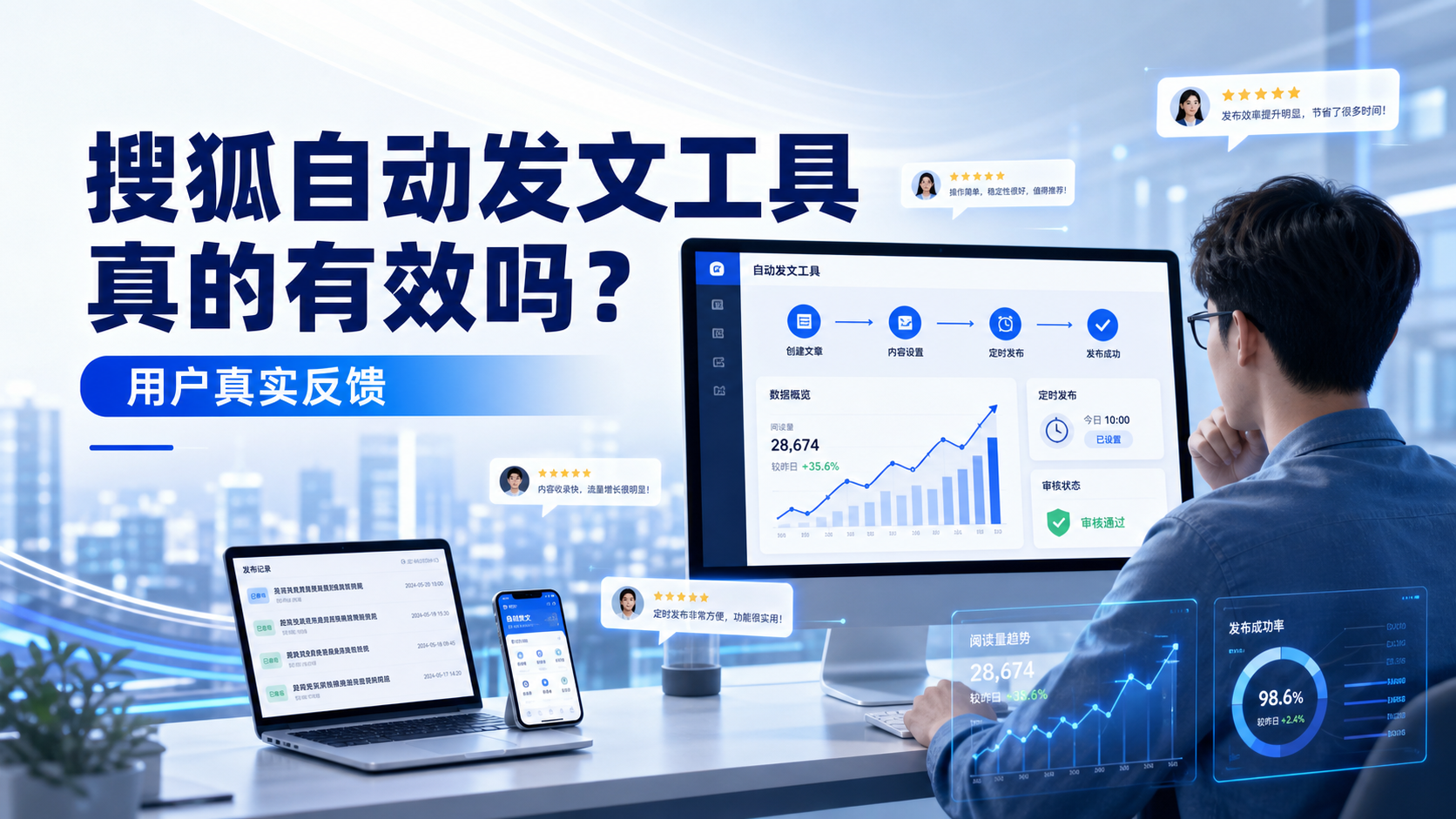 搜狐自动发文工具真的有效吗？东方用户的真实反馈